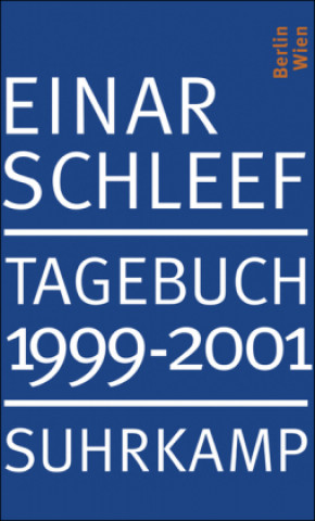 Kniha Tagebuch 1999-2001 Einar Schleef