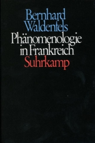 Könyv Phänomenologie in Frankreich Bernhard Waldenfels