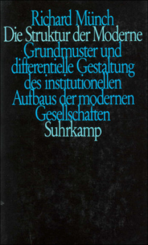 Kniha Die Struktur der Moderne Richard Münch