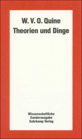 Livre Theorien und Dinge Willard Van Orman Quine