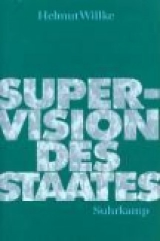 Book Supervision des Staates Helmut Willke