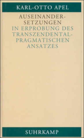 Kniha Auseinandersetzungen Karl-Otto Apel