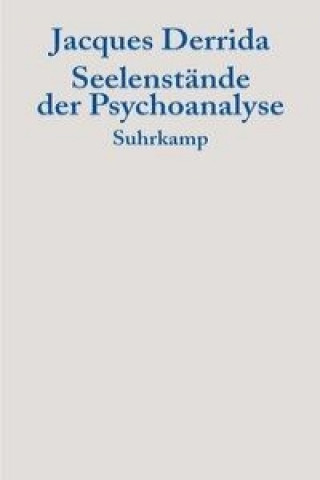 Książka Seelenstände der Psychoanalyse Hans-Dieter Gondek