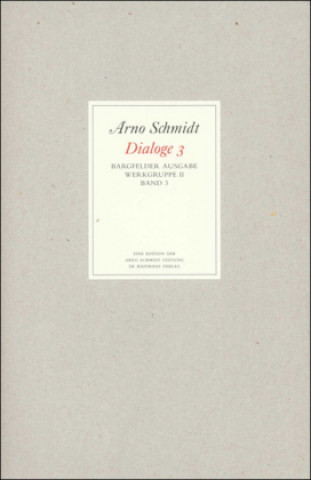 Buch Bargfelder Ausgabe. Standardausgabe. Werkgruppe 2, Band 3 Arno Schmidt