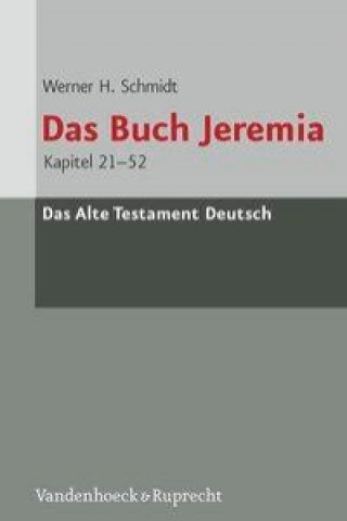 Carte Das Buch Jeremia 2 Bände Werner H. Schmidt