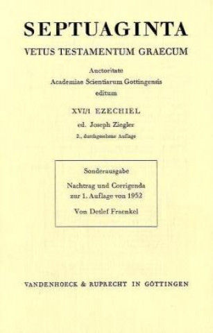 Kniha Ezechiel Joseph Ziegler