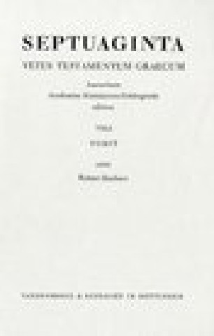 Book Septuaginta. Band 8,5 Robert Hanhart