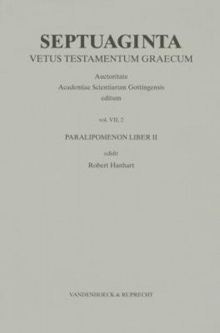 Carte Septuaginta. Robert Hanhart