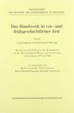 Kniha Das Handwerk in vor und frühgeschichtlicher Zeit II Herbert Jankuhn