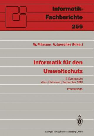 Kniha Informatik für den Umweltschutz Werner Pillmann