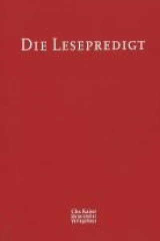 Buch Die Lesepredigt Ringordner 