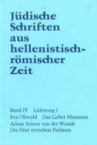 Книга Das Gebet Manasses. Die fünf syrischen Psalmen Eva Osswald