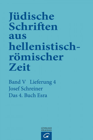 Knjiga Das 4. Buch Esra Josef Schreiner