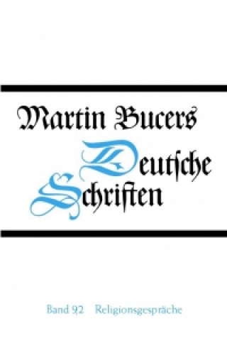 Book Religionsgespräche Martin Bucer