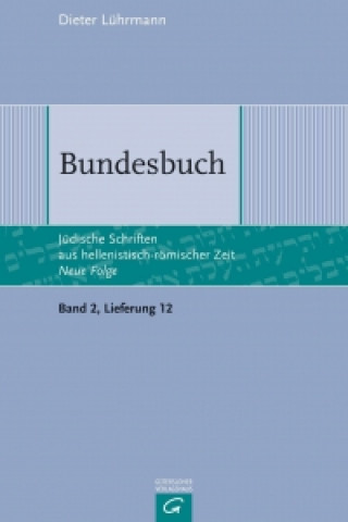Knjiga Bundesbuch Dieter Lührmann