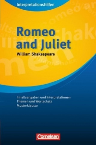 Carte Romeo and Juliet. Interpretationshilfe William Shakespeare