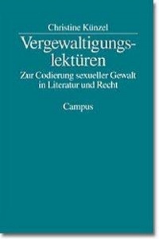 Книга Vergewaltigungslektüren Christine Künzel