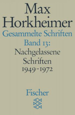 Kniha Gesammelte Schriften XIII Gunzelin Schmid Noerr