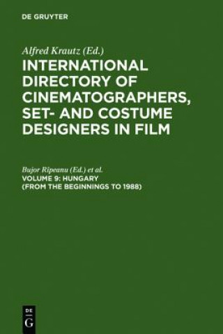 Libro Hungary (from the beginnings to 1988) International Federation of Film Archives