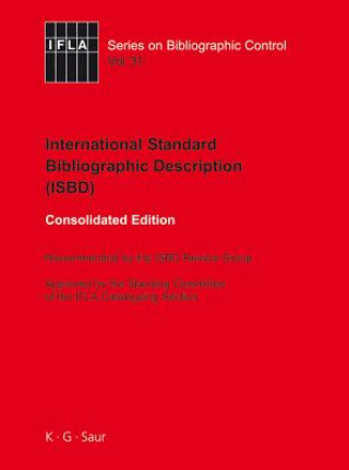 Carte ISBD: International Standard Bibliographic Description De Gruyter
