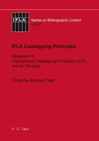 Kniha IFLA Cataloguing Principles Ana Lupe Cristán