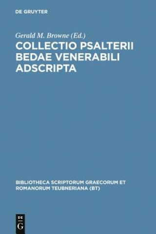 Βιβλίο Collectio Psalteri Bedae CB Beda Venerabilis