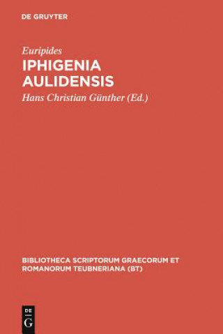 Knjiga Iphigenia Aulidensis CB Euripides