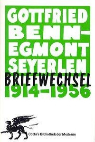 Kniha Briefwechsel 1914 - 1956 Gerhard Schuster