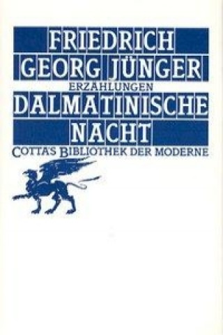 Kniha Dalmatinische Nacht Friedrich Georg Jünger