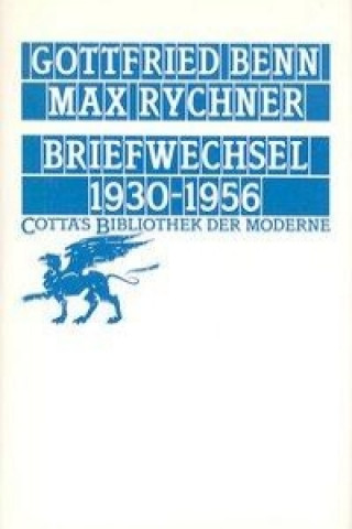 Carte Briefwechsel Benn / Rychner 1930 - 1956 Gerhard Schuster