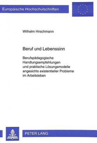 Carte Beruf und Lebenssinn Wilhelm Hirschmann