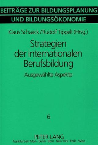 Kniha Strategien der internationalen Berufsbildung Klaus Schaack
