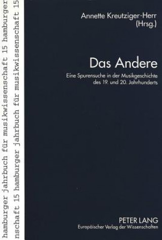 Libro Das Andere Annette Kreutziger-Herr