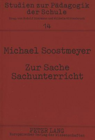 Carte Zur Sache Sachunterricht Michael Soostmeyer