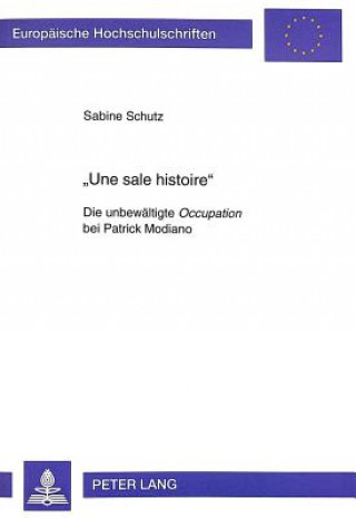 Książka "Une sale histoire" Sabine Schutz