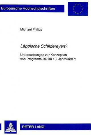 Buch Â«Laeppische Schildereyen?Â» Michael Philipp