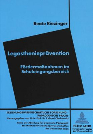 Kniha Legastheniepraevention Beate Riezinger