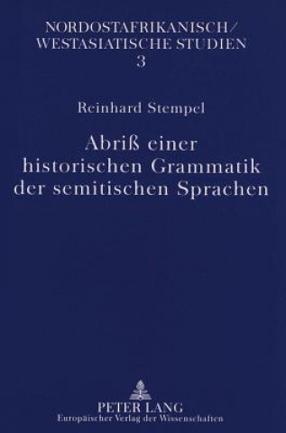 Kniha Abri einer historischen Grammatik der semitischen Sprachen Reinhard Stempel