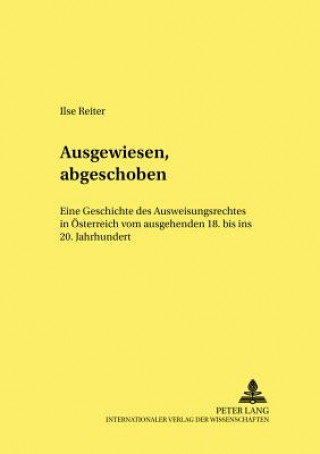 Buch Ausgewiesen, abgeschoben Ilse Reiter