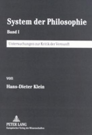 Carte System Der Philosophie Hans-Dieter Klein