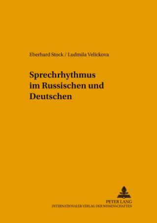 Kniha Sprechrhythmus im Russischen und Deutschen Eberhard Stock