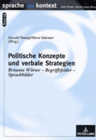 Книга Politische Konzepte Und Verbale Strategien Oswald Panagl