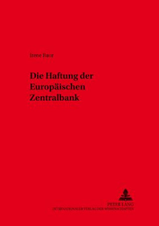 Knjiga Haftung Der Europaeischen Zentralbank Irene Baur