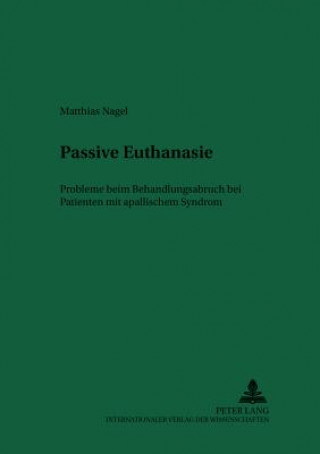 Book Passive Euthanasie Matthias Nagel