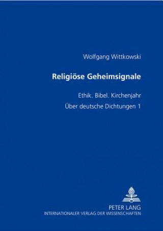 Könyv Religioese Geheimsignale Wolfgang Wittkowski