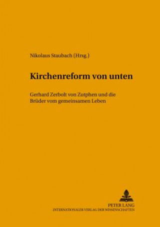 Carte Kirchenreform Von Unten Nikolaus Staubach