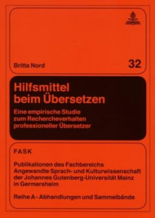 Knjiga Hilfsmittel Beim Uebersetzen Britta Nord