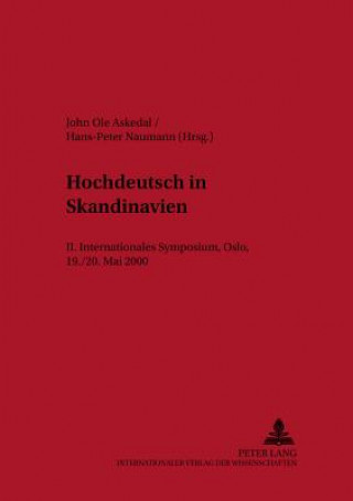 Kniha Hochdeutsch in Skandinavien John Ole Askedal