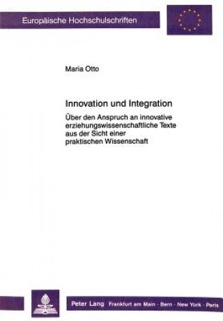 Book Innovation Und Integration Maria Otto