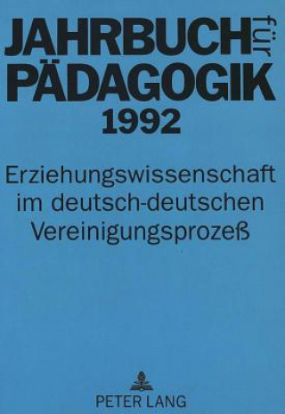 Knjiga Jahrbuch fuer Paedagogik 1992 Klaus Himmelstein